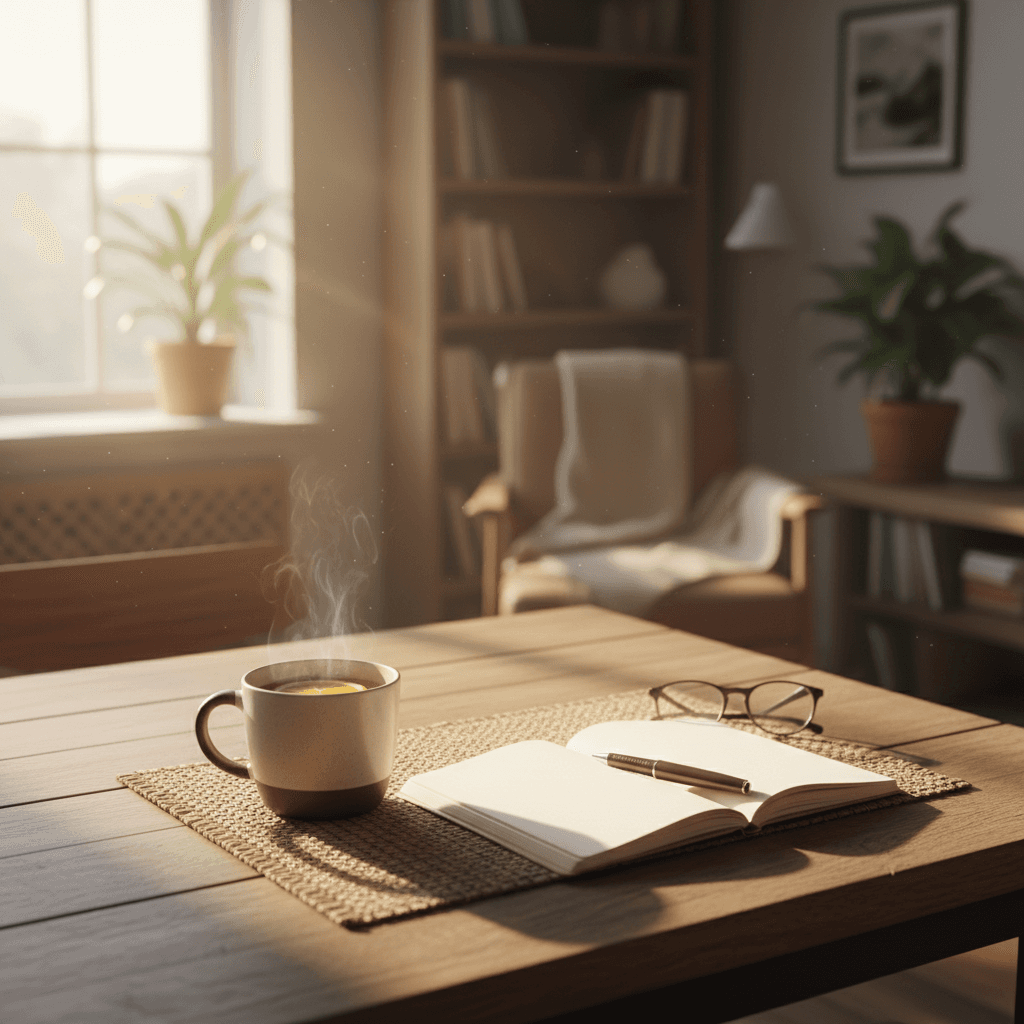 A quiet morning ritual
